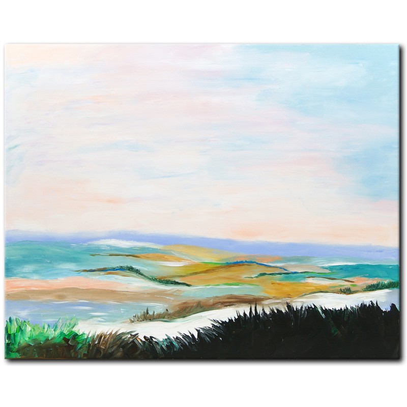 Gemälde Acryl Original abstrakte Malerei Kunst modern Meer Landschaft Unikat Bild handgemalt